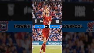 Ipswich vs Liverpool 02 shorts Liverpool shortsvideo Football [upl. by Mulcahy]