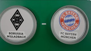 Borussia MGladbach vs FC Bayern München [upl. by Nodanrb]