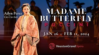 Puccinis Madame Butterfly  HGO Official Trailer 2 [upl. by Aoket]