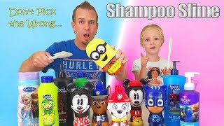 Dont Choose the Wrong Shampoo Slime Challenge [upl. by Keli]