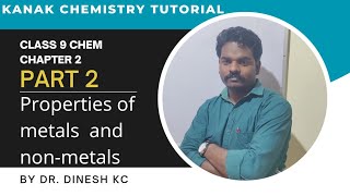 Class 9 Chem I Chapter 2 I Properties of Metals and Nonmetals [upl. by Wolsniw235]