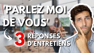 💼 Parlez Moi de Vous en Entretien  Comment Répondre  Étudiants amp Ingénieurs [upl. by Hi]