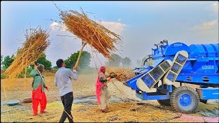 Harvest amp Farming In Rajasthan Desert  Farming Vlogs Channel  Farming In Youtube vlogs village [upl. by Sofer]