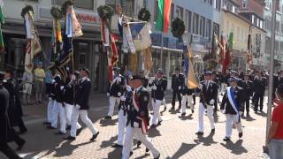 Peiner Freischiessen 2015  Fahnenumzug 2015 HD [upl. by Nira]