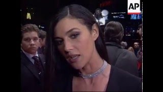 Monica Bellucci Giuseppe Tornatore  Berlin Film Festival 2001 [upl. by Amikan713]