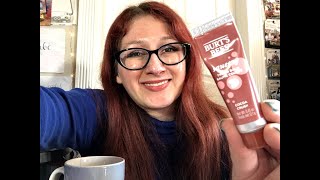 Review  Burts Bees Squeezy Tinted Balm in Cocoa Crush [upl. by Haiasi]