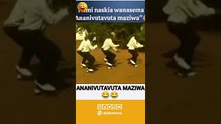 ANANIVUTAVUTA MAZIWA🤣😂comedy viwes funny aliykomwa wasafi hahahaha chekatu [upl. by Muhcan]