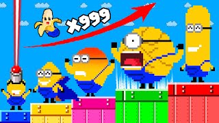 Mario Minions Team What if Mario was a Mega Minions Mega Minions  Game Animation [upl. by Anatollo]