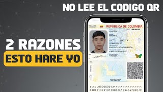 App de la Cédula Digital rechaza el código QR 👉 Que hacer [upl. by Laekim]