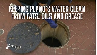 Fats Oils and Grease How Plano Improved Inspections [upl. by Buna]