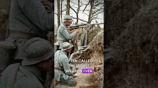 The Worst Weapon Ever Used By The Military military history shorts [upl. by Ollie580]