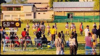 U19 SBF SCHOOL BOY FOOTBALL MANNING CUP DUNNOON VS HYDEL [upl. by Ailerua]