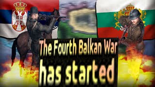 CAN BULGARIA SURVIVE FIGHTING EVERYONE FOURTH BALKAN WAR CHALLENGE  HOI4 Kaiserreich [upl. by Acinom710]