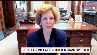 Mester Says CPI Report Shows Feds Job Isnt Done Yet [upl. by Atiuqes]