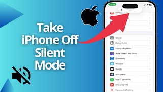 How to Take iPHONE Off SILENT Mode UNSILENCE [upl. by Tiphanie]