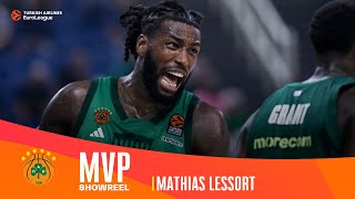 Mathias Lessort  MVP Showreel  Round 5  202324 Turkish Airlines EuroLeague [upl. by Yurt652]