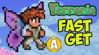 Terraria how to get Butterfly Wings EASY  Terraria how to get Wings EASY [upl. by Knah381]