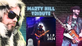 A Tribute To Marty Hill Southern Rock Guitar Legend From Preacher Stone RIP [upl. by Heydon]