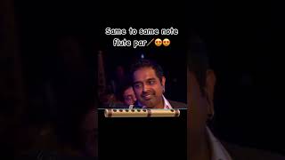 Jugalbandi flute amp vocal  Shankar Mahadevan amp Rasika Shekar shorts short subscribe bollywood [upl. by Sadie]