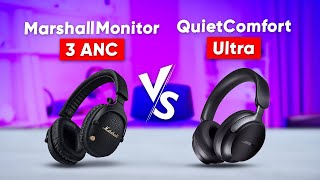 Marshall Monitor 3 ANC vs Bose QuietComfort Ultra Headphone  Which One to Buy [upl. by Rosemare]