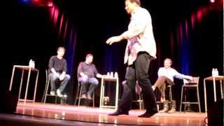 Neil deGrasse Tyson Moonwalking at StarTalk Live [upl. by Arramas]