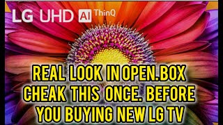 LG 10922 cm 43 inch Ultra HD 4K LED Smart WebOS TV best view in real look open box [upl. by Rennoc]