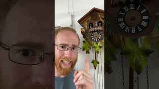 DIY TROUBLESHOOTING Cuckoo clock stops intermittently due to breeze [upl. by Mansur74]