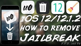 iOS 1212  120 HOW TO REMOVE UNJAILBREAK Unc0ver JAILBREAK AND START FRESH [upl. by Quintin]