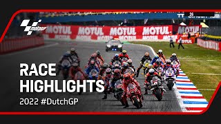 MotoGP™ Race Highlights  2022 DutchGP [upl. by Ogirdor]