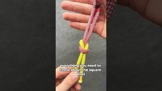 Square Knot Everything You Need to Know in 30 Seconds campingknots knottutorial dailylifehacks [upl. by Amoritta972]