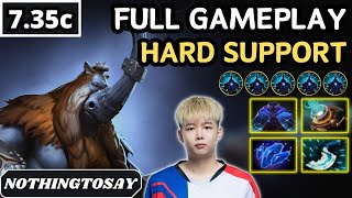 10800 AVG MMR  NothingToSay MAGNUS Hard Support Gameplay  Dota 2 Full Match Gameplay [upl. by Adrianne]