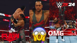 Damian Priest vs Finn Bálor in WWE 2K24 Fight full of emotion and twists [upl. by Dej]