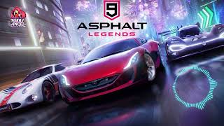 Asphalt 9 Soundtracks  with LYRICS  AfterHot by SAM WAITIN NEW [upl. by Aliuqat851]