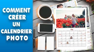 Comment faire un calendrier photo soimême en 2 minutes [upl. by Flita]