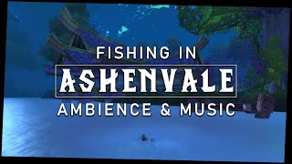 WoW ASMR  Fishing in Ashenvale Ambience and Music [upl. by Packer420]