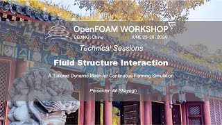 OFW19 A Tailored Dynamic Mesh for Continuous Forming Simulation [upl. by Amitaf]