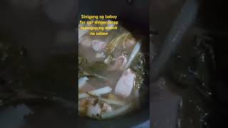 SINIGANG NA BABOYcooking tyforwatching plssubscribe [upl. by Mcdowell]