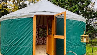 YURT BUILDING  PACIFIC YURTS  YURT LIFE  OFFGRID  YURT SANCTUARY [upl. by Gemma]