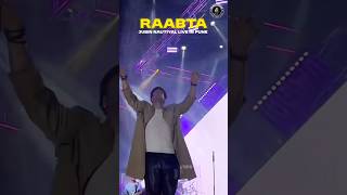 Raabta 🎵  Jubin Nautiyal Live in Pune 🎙🔥 shorts [upl. by Laira455]