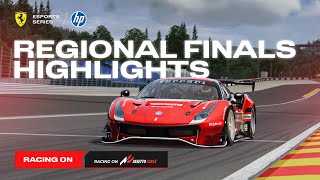 Ferrari HP Esports Series 2024  Regional Finals Highlights AC [upl. by Ilyk]