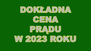 URE opublikował taryfy za prąd na 2023 rok Zsumowałem składniki [upl. by Nigrom417]