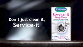 Dr Beckmann Serviceit Deep Clean Washing Machine Cleaner 10 sec TV Ad [upl. by Lucila800]