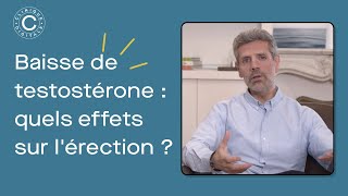 Baisse de testostérone et andropause  quels effets sur lérection [upl. by Atsocal]