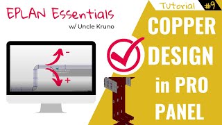 EPLAN Pro Panel Copper Design Tutorial [upl. by Kallista]