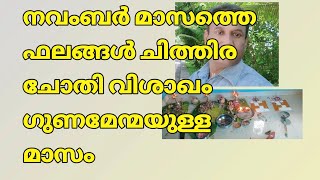 Chithira Chothi Vishakam November masaphalam [upl. by Ateekahs]