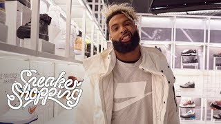 Odell Beckham Jr Goes Sneaker Shopping With Complex [upl. by Anier]