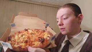 Dominos Buffalo Chicken Pizza  Food Review [upl. by Gyimah]