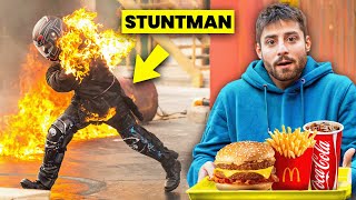 Ho mangiato 24 ore con uno stuntman [upl. by Nawak167]