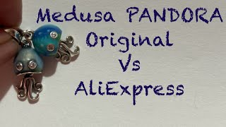 Charm Medusa🪼PANDORA Original Vs AliExpress [upl. by Cristabel851]