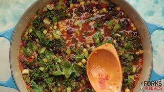 Black Bean Chili  Forks Over Knives [upl. by Modern]